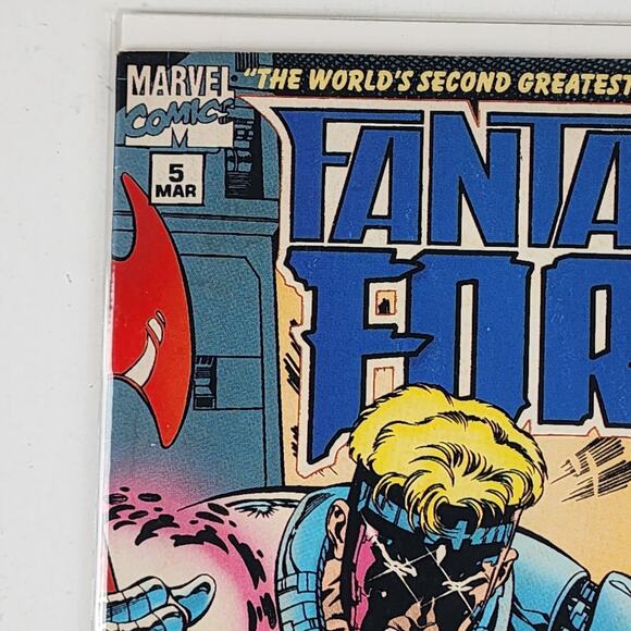 Vintage 1990's Marvel Fantastic Force #5 Comic Book - Picture 8 of 9
